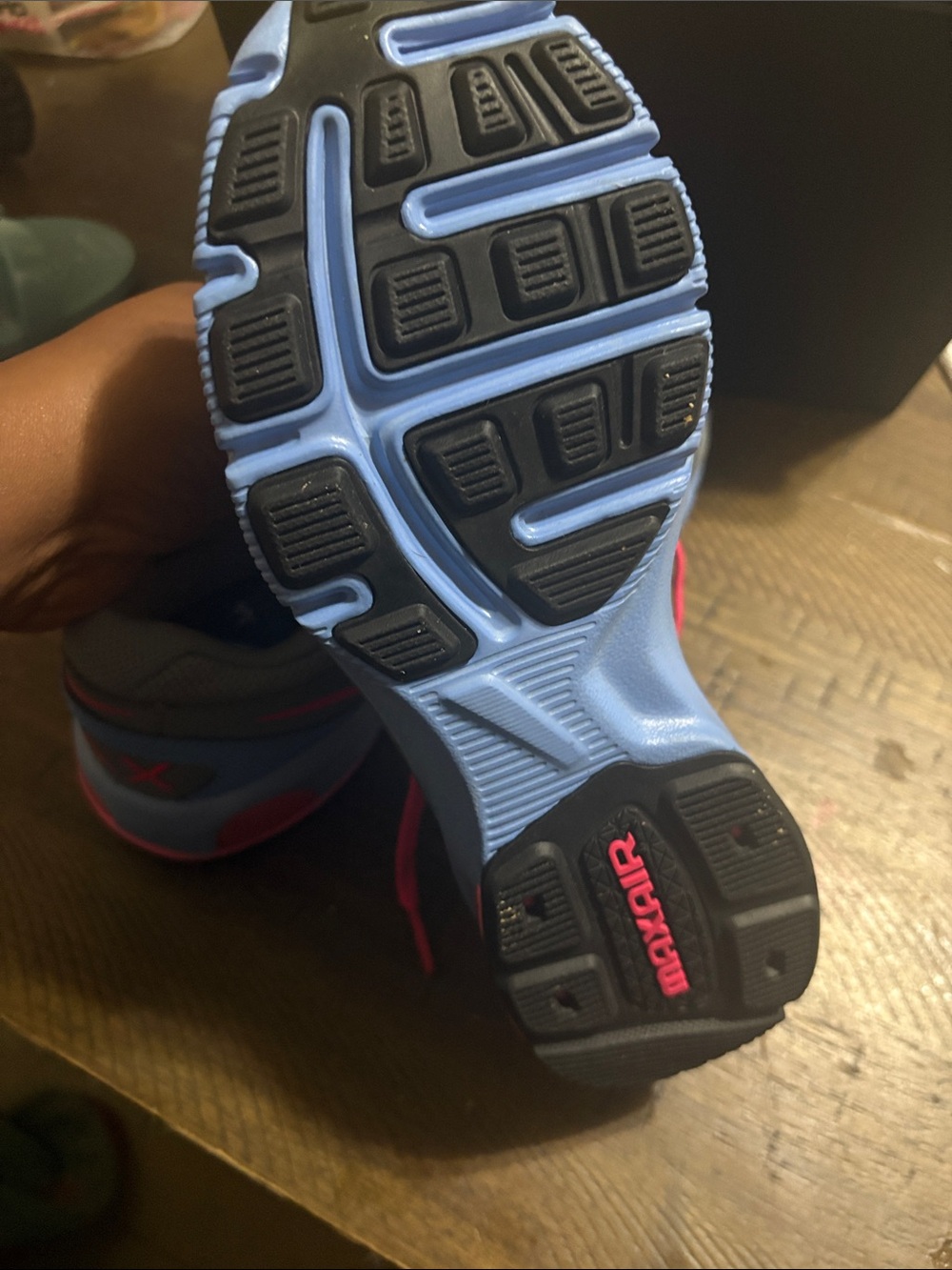 Nike Women's Gray Athletic Shoes with Pink Accents - Picture 4 of 4
